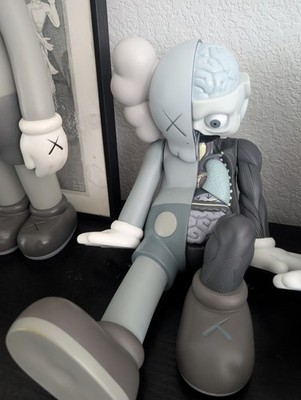 KAWS Resting Place Companion Grey Vinyl Figure No Box | eBay