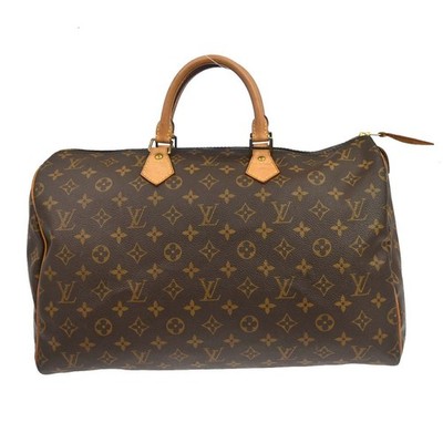 Best05 LOUIS VUITTON MONOGRAM SPEEDY 40 DUFFLE HANDBAG M41522 AA5008 RQ03487