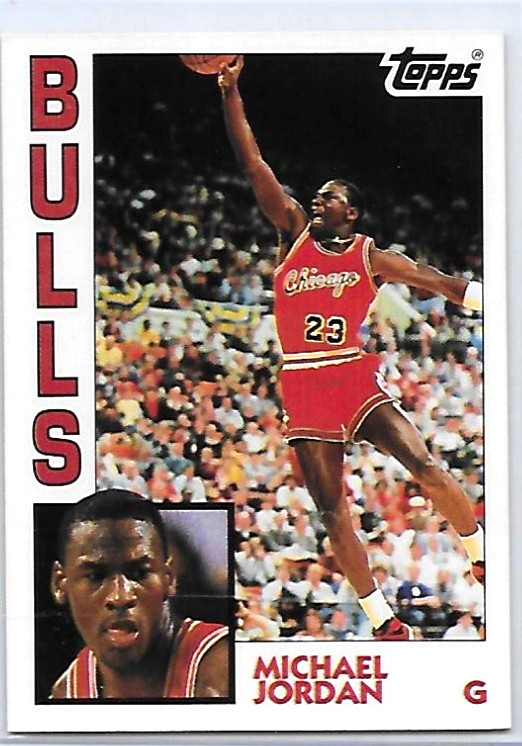 1992-93 TOPPS ARCHIVES #52 MICHAEL JORDAN 84 Throwback CHICAGO BULLS GOAT HOFER