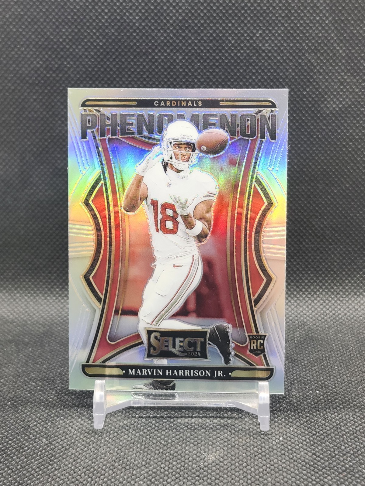 884@ 2024 Panini Select - Phenomenon Marvin Harrison Jr. #7 (RC) Silver Prizm