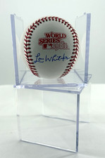 Lou Whitaker Autographed 1984 World Series MLB Baseball Beckett Witnessed