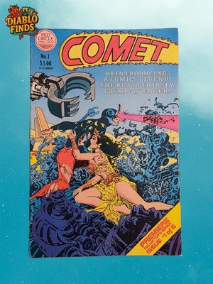 Comet #1 1983 Red Circle Comic Book bagged & boarded (A) Bill DuBay