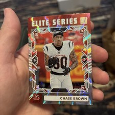 Chase Brown 2025 Donruss The Elite Series Cincinnati Bengals #TES-CBR 