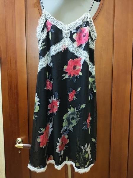 Women French Connection Dress Black Polyester 38 / #8L01