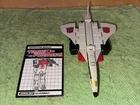 1986 Transformers SILVERBOLT Hasbro G1 Aerialbot With Instruction Booklet