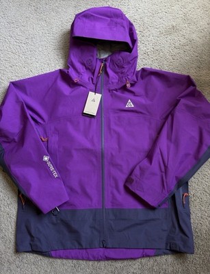 NIKE ACG MISERY RIDGE STORM FIT ADV GORE-TEX JACKET  PURPLE ADULT SIZE LARGE