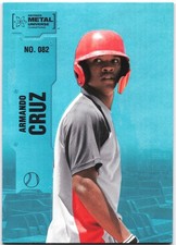 Armando Cruz  - Teal Metal - 2022 Skybox Metal Universe