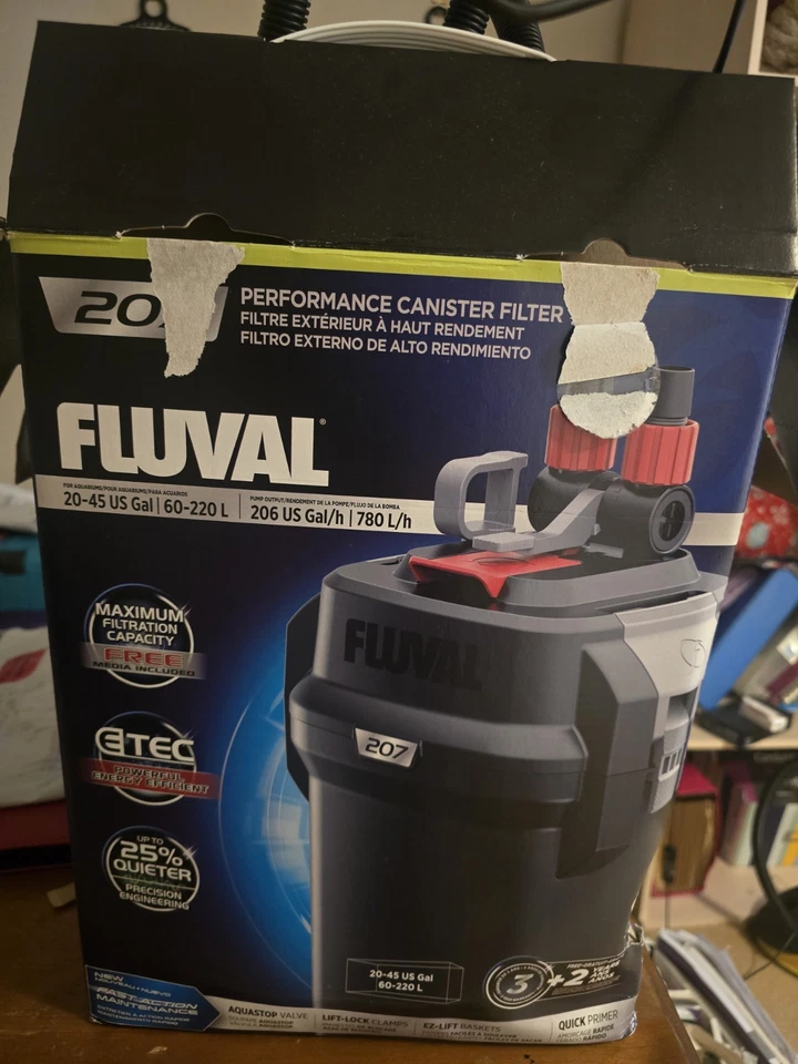 Fish Tank Fluval External Filter + Tubes And Valve. - Image 2 of 4