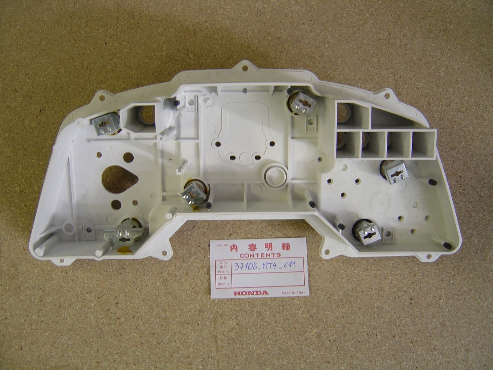 Boitier intérieur du tableau de bord de VFR750 90-93 contre les vibrations