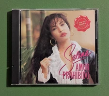 Selena - Amor Prohibido (1994 CD) 90s EMI Latin Tejano Singer - Forbidden Love