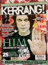 KERRANG! Magazine Issue #1102 (8 April 2006) - Ville Valo (HIM)