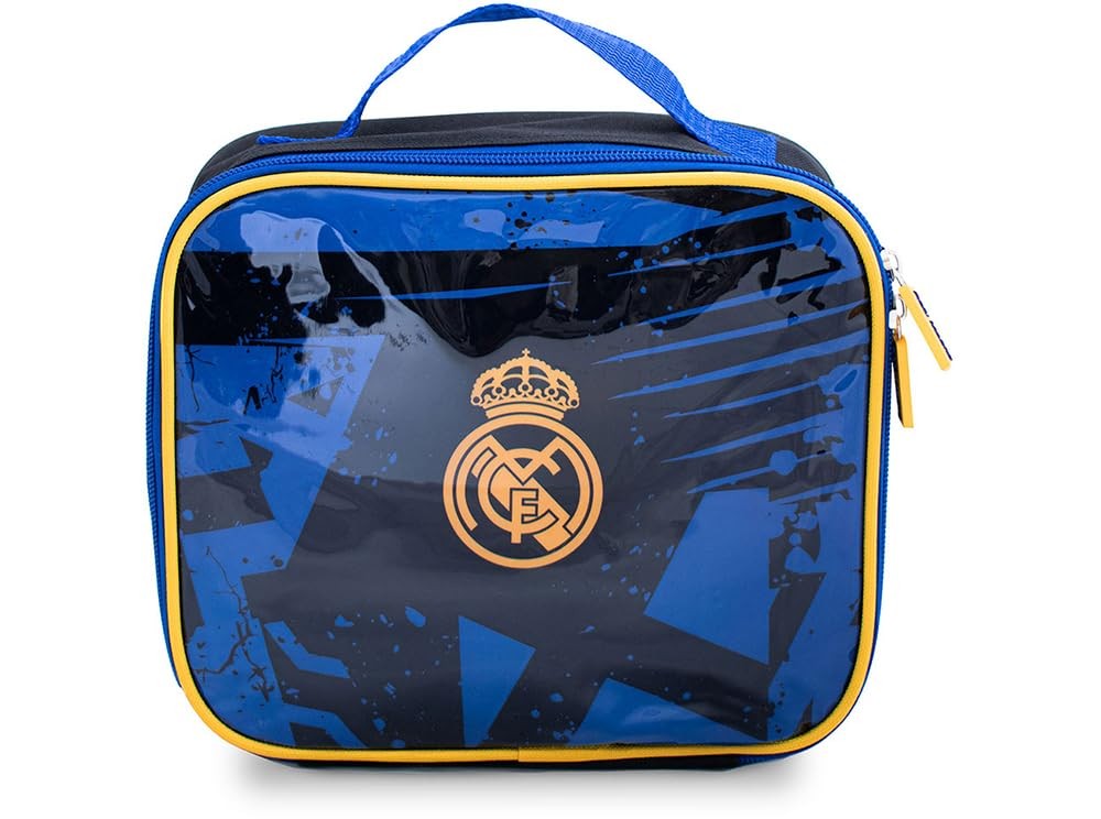 Hy-Pro Officially Licensed Real Madrid CF Lunch Bag – Insulated, Portable, Real Madrid Merchandise, Great Football Gift Idea, Perfect for School or Work - Image 4