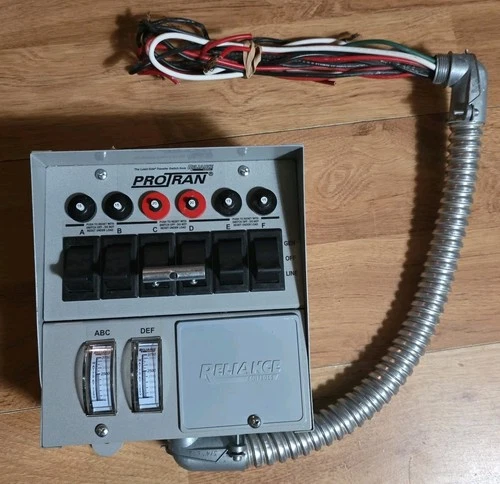 Reliance Controls ProTran Model 31406C Generator Transfer Switch