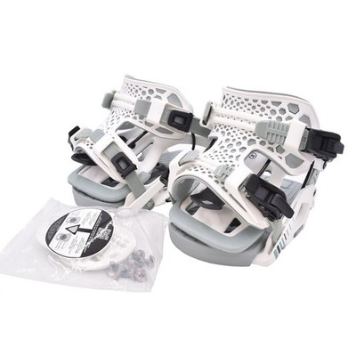 NIDECKER Men's Flow Fuse Fusion Mid-Flex Rear Entry Snowboard Bindings