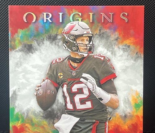 TOM BRADY 2021 PANINI ORIGINS SILVER #19/79 TAMPA BAY BUCCANEERS #91 - Picture 3 of 6