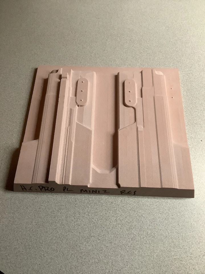 Springfield Hellcat Pro W/ Olight PL Mini 2 Kydex Holster Mold Vacuum Forming - Image 2 of 2