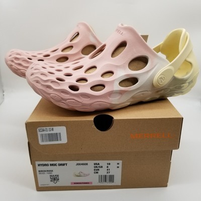 Merrell Women Hydro Moc Drift Water Shoes Women Sz 10 Birch/Rose Summer Sandals