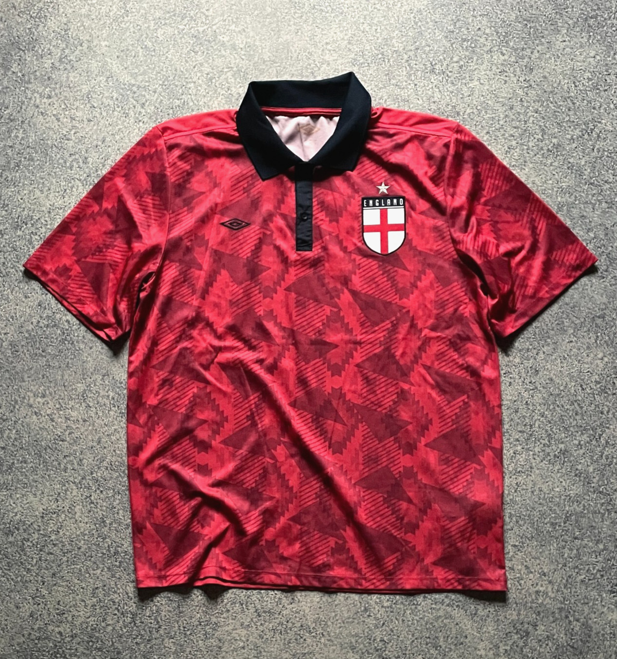 England Umbro 1990 1992 Replica Football Away Shirt Soccer Jersey SZ XL Vintage