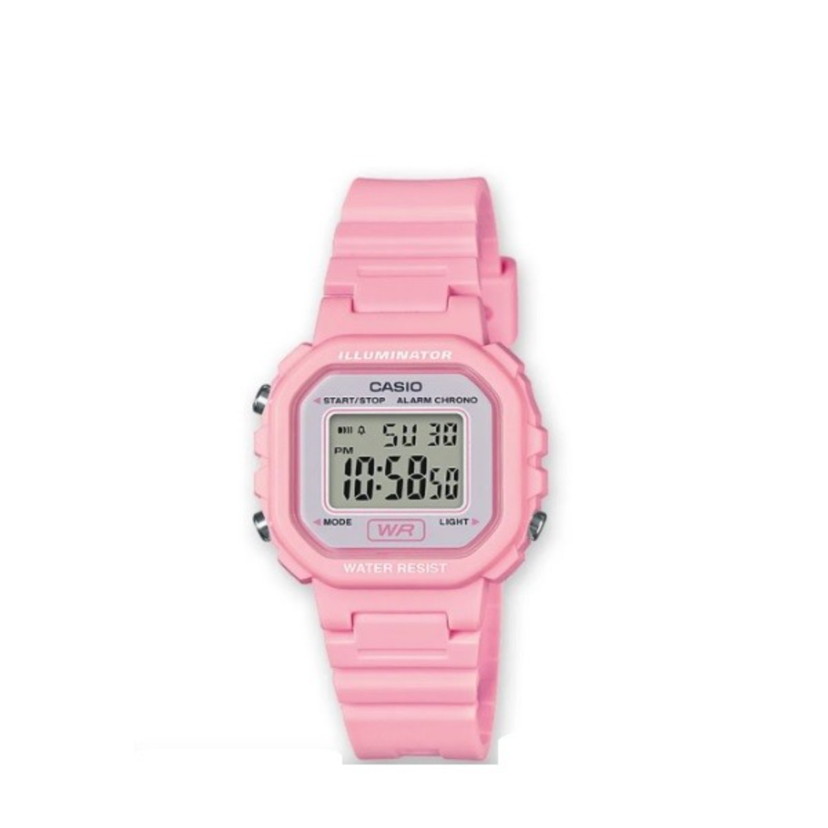 Reloj Casio Digital Niña Rosa LA-20WH-4A1EF – Diseño Juvenil y Resistente