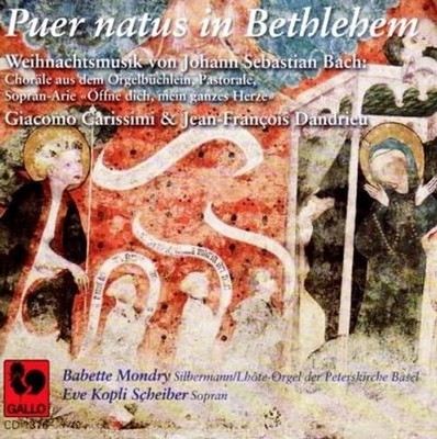 Audio CD Neu - Johann Sebastian Bach - Puer Natus In Bethlehem -I- Gallo-vde