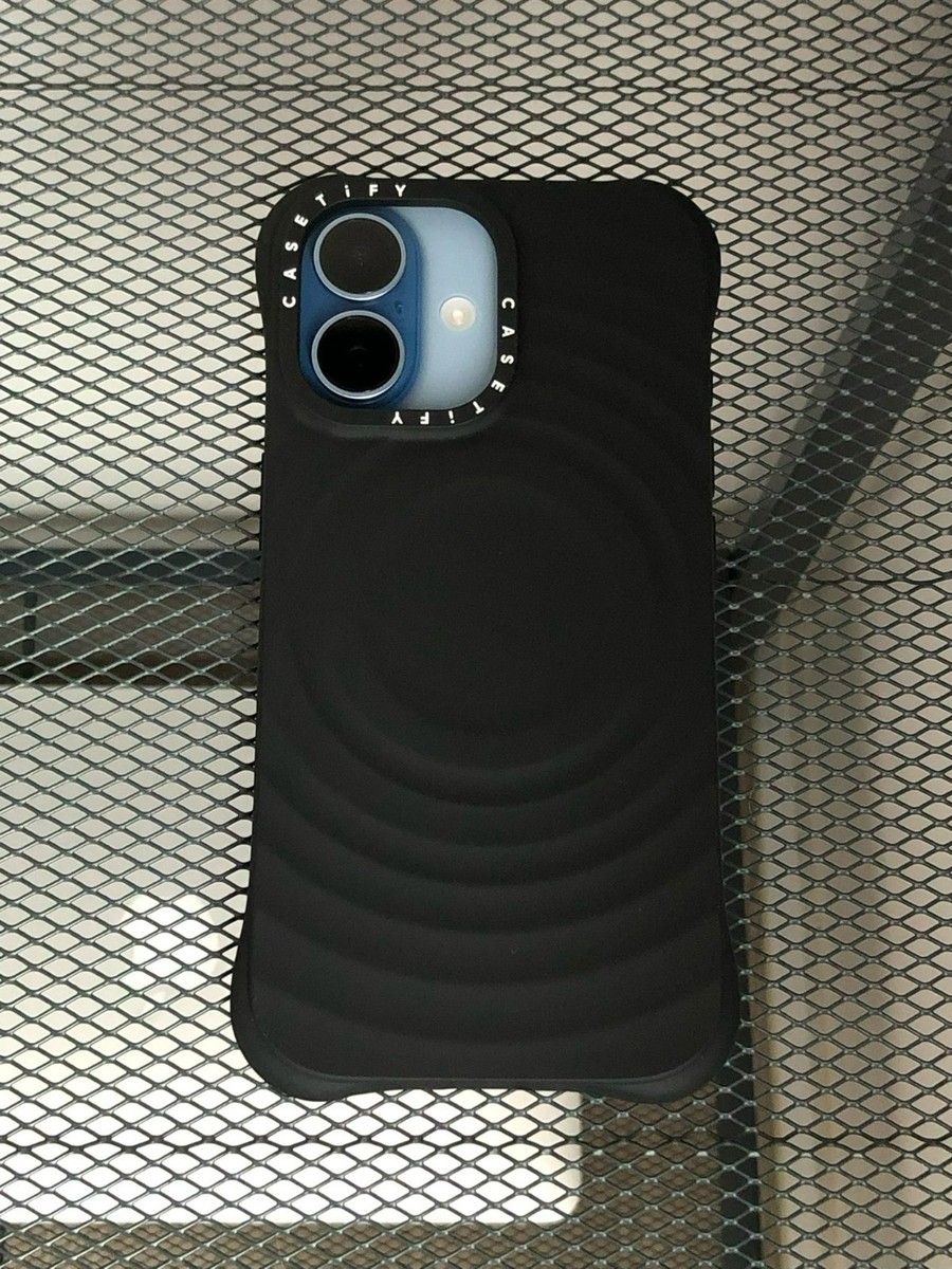iPhoneアクセサリー Casetify iPhone17 Impact Case Black Casetify iPhone 17 Impact Case Black Protective Shockproof Cover