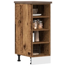 WALPLUS Bottom Cabinet Riga Old Wood 30x44.5x81.5 cm Engineered Wood