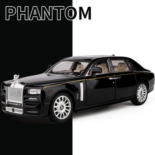 1:22 Rolls Royce Phantom Alloy Car Model Diecast & Toy Vehicles Metal Gift Kids - Picture 10 of 28