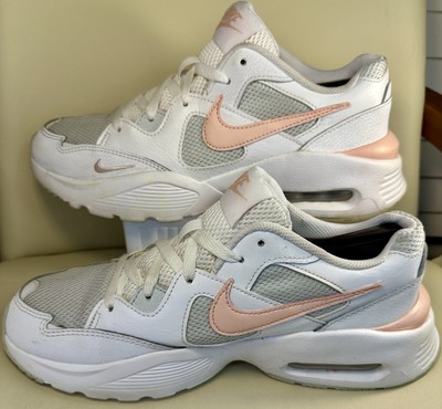 nike women white air max fusion sneakers