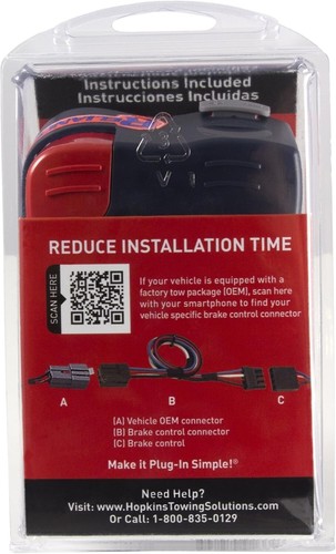 Hopkins 47284 Trailer Brake Controller, Plug-In, Gray - Picture 4 of 6