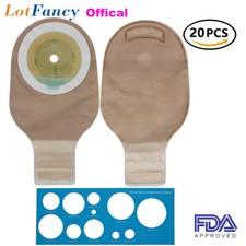 LotFancy Drainable Pouches Ostomy Bag Closure for Colostomy Ileostomy Stoma Care