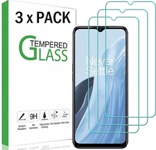 3 x Pieces Tempered Glass Screen Protector Film Guard for OnePlus Nord N200 5G