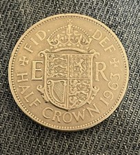 Queen Elizabeth II Half-Crown - 1963