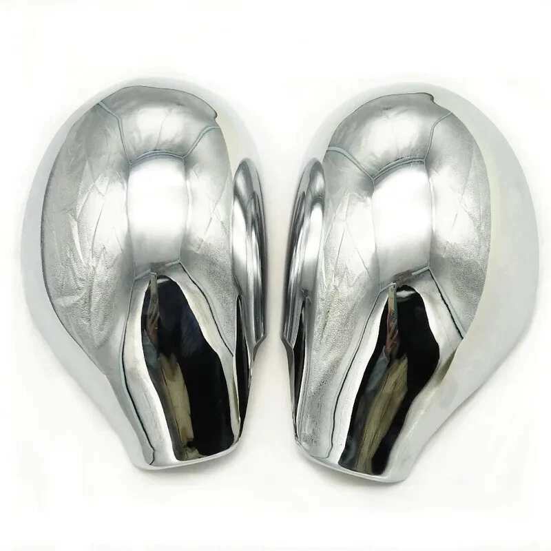 Tapa de espejo retrovisor lateral cromado ABS para Peugeot 206 Citroen C2 1998-2012 Foto 4 de 4