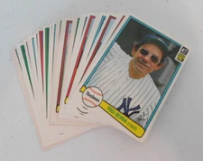 1982 DONRUSS BASEBALL YOU PICK CARD COMPLETE YOUR SET #'s 221-440 (item#E25)