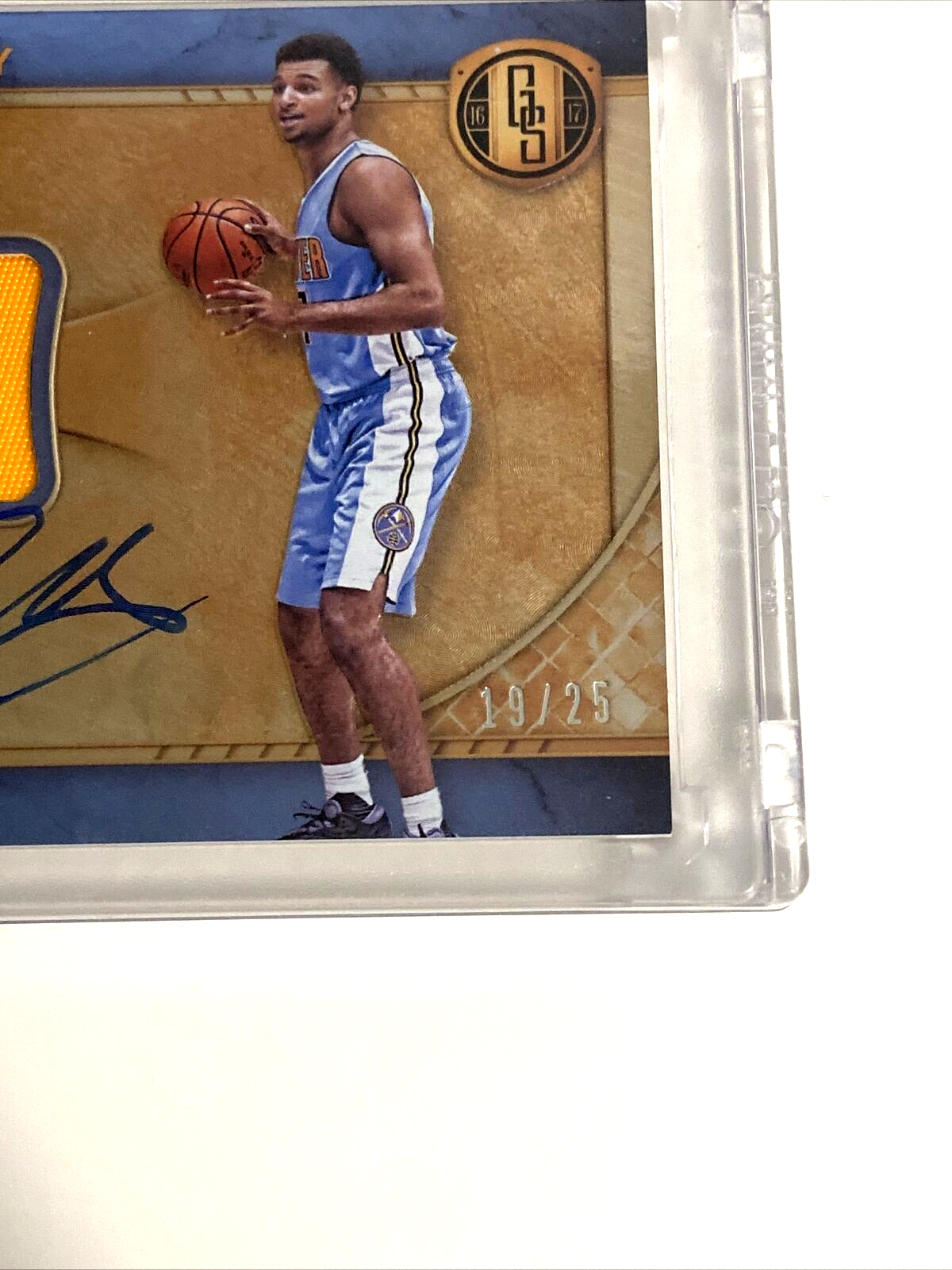 2016-17 Panini Gold Standard Rookie Jersey Auto #306 Jamal Murray 
