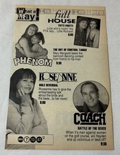 1994 ABC tv ad ~ FULL HOUSE Little Richard, PHENOM, ROSEANNE, COACH