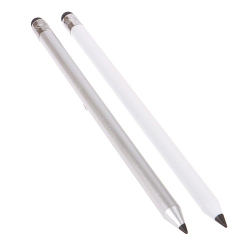 Dual Head Touch Screen Stylus Pencil Capacitive Capacitor Pen For Pad PhoneB^RJ