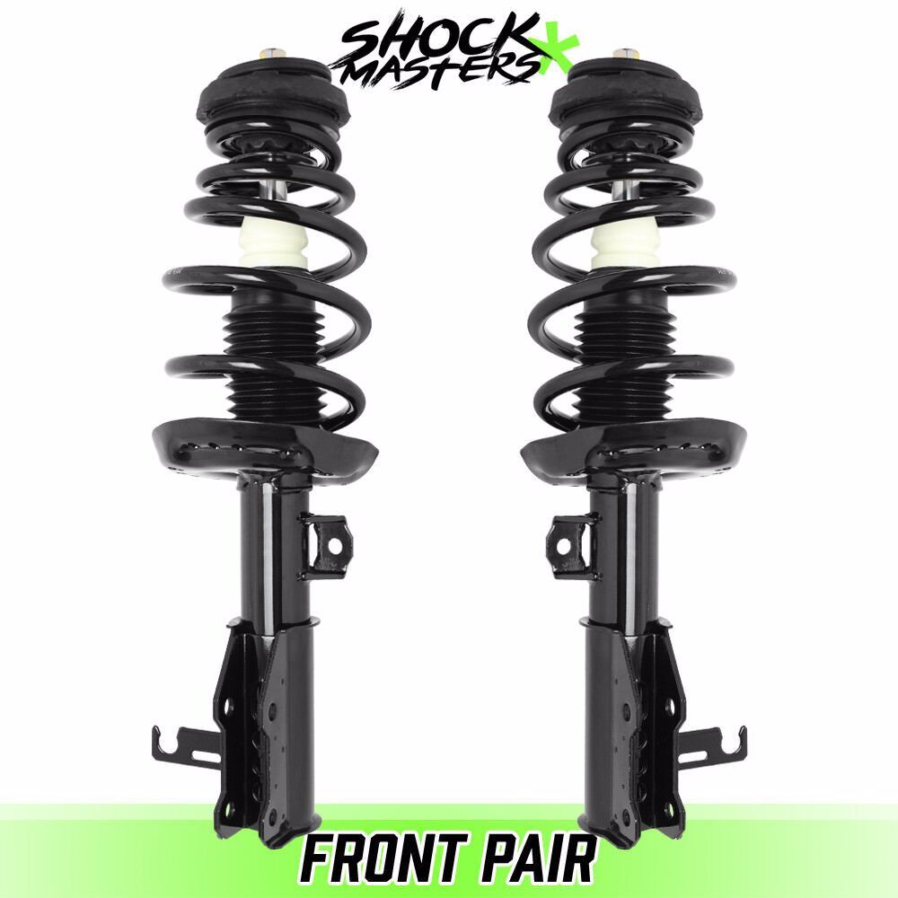 Front Pair Complete Strut & Spring Assemblies For 2013-2015 Chevy Malibu – Unity Automotive, 1-Year Warranty
