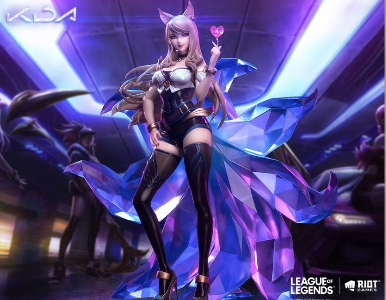 APEX League of Legends Ahri KDA 1/7 PVC Action Figure | eBay