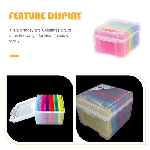 Photo Greeting Card Storage Box Mother Organizers and Boxes with Lids Keeper - Picture 6 of 12