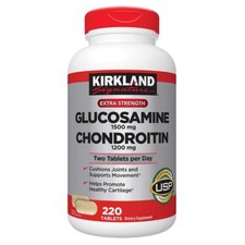 Kirkland Signature Glucosamine  Chondroitin, 220 Tablets 2 Pack 