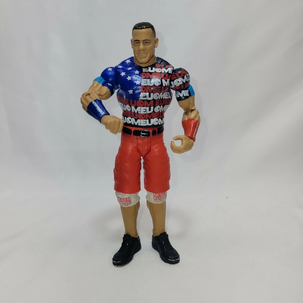 WWE John Cena Mattel Figure Make a Wish Toys R Us Exclusive Wrestling Cenation