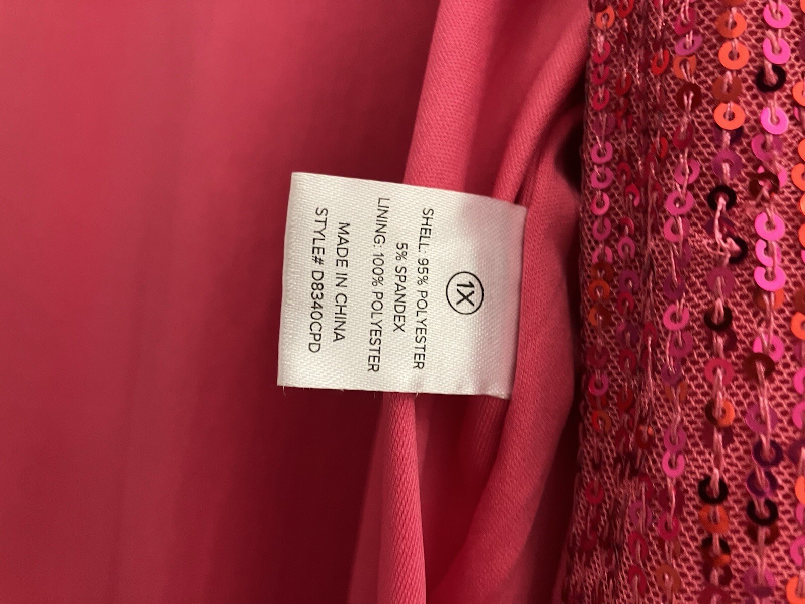 Pink Sequins Button Down Jacket - image 3