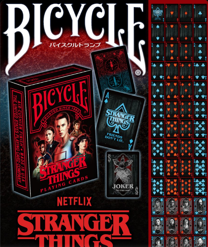 Stranger Things Playing Cards トランプ　デック Stranger Things Playing Cards | theory11