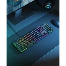 AUKEY KMG16 Mechanical GAMING Keyboard Blue Switches 104key 6- backlight 6