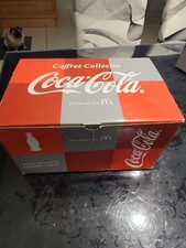 NEUF / COFFRET  6 VERRES COLLECTOR COCA COLA / MC DO