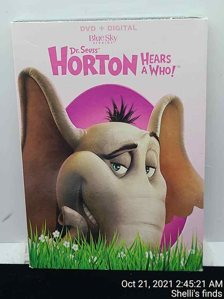 Dr. Seuss' Horton Hears A Who! DVD & Digital Copy with Slipcover New Sealed  24543566595 | eBay
