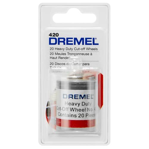 Dremel 420 Heavy Duty CutOff Wheels .040 thick Pack of 20 eBay