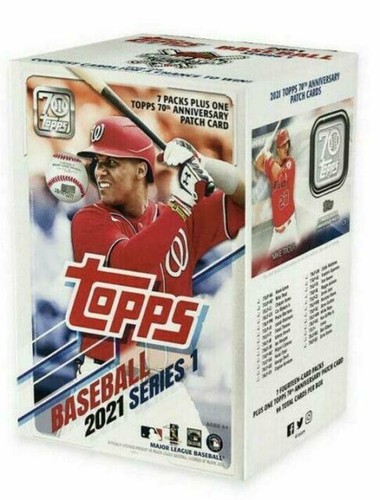 Topps fire2021 MLB blaster2boxセット
