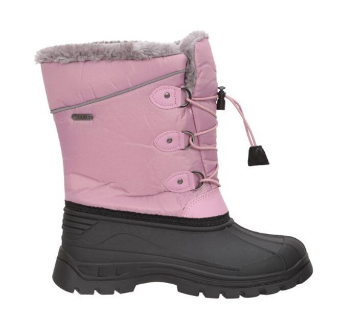 NEW Mountain Warehouse Kids Childrens Snow Boots Whistler Purple UK 3